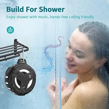 EBODA Waterproof Bluetooth Shower Speaker