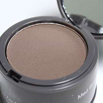 Hairline Powder (Medium Brown) - Effortlessly Cover Gray Roots Instantly