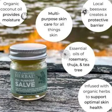 Ora's Amazing Herbal All Purpose Salve for Natural Skin Healing