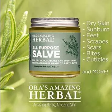 Ora's Amazing Herbal All Purpose Salve for Natural Skin Healing