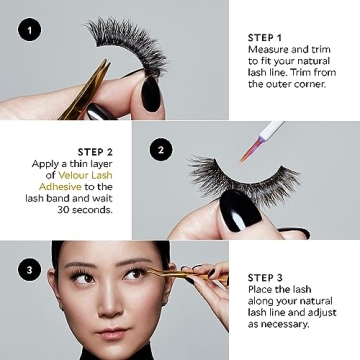 Velour Strong Eyelash Glue for Perfect Lashes Every Time