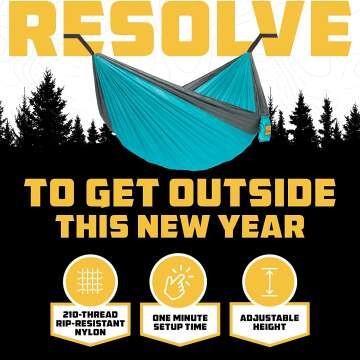 Wise Owl Outfitters Portable Camping Hammock