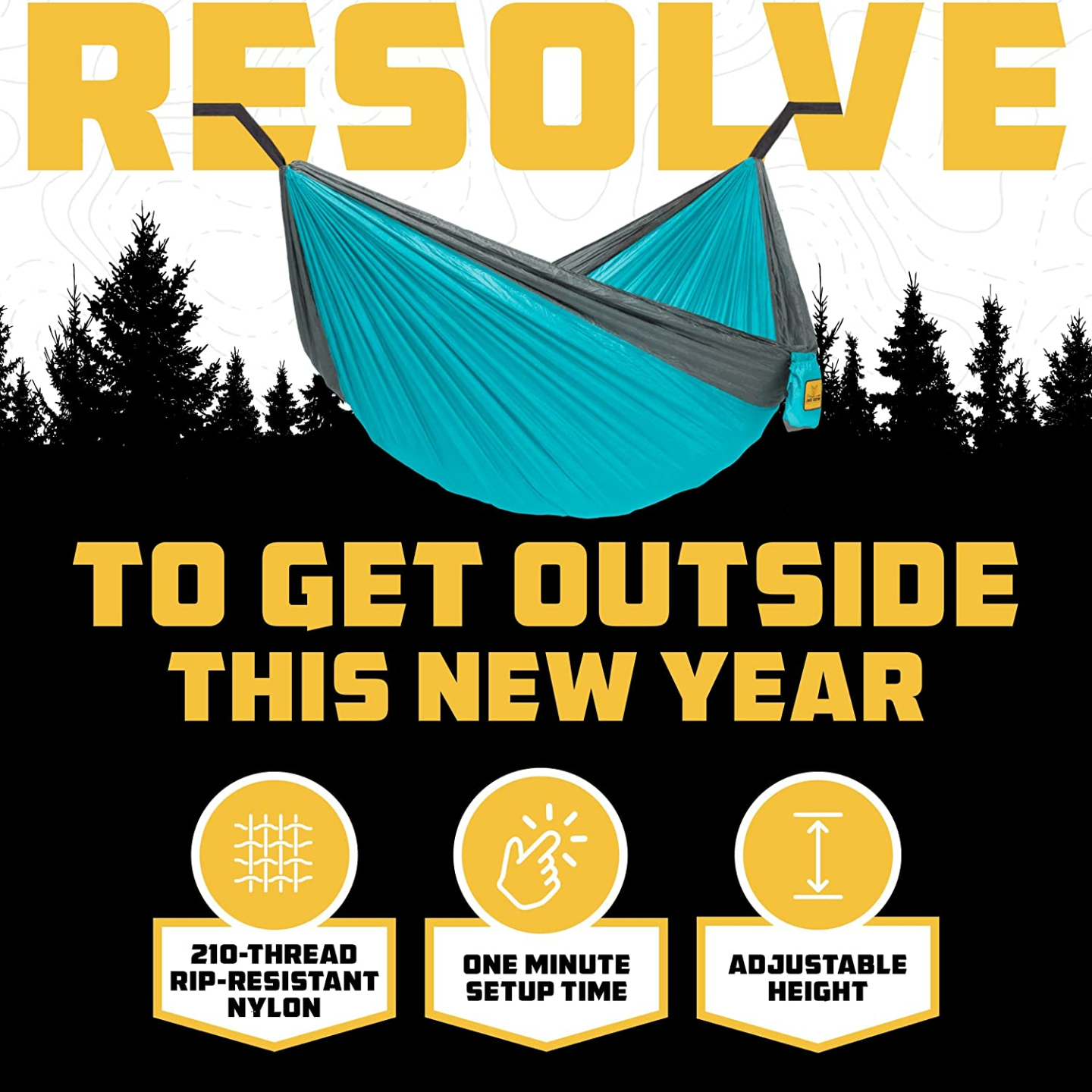 Wise Owl Outfitters Portable Camping Hammock