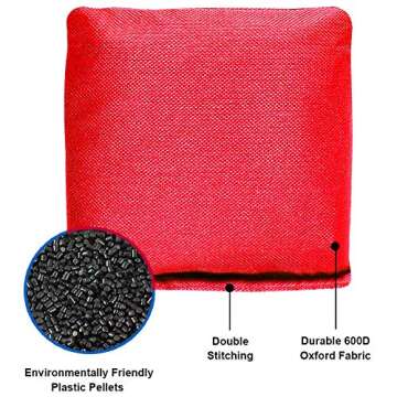 Juegoal 3x2ft Cornhole Game Set with Tic Tac Toe