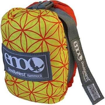 Eno Double Nest Flower Of Life Orange/Yellow