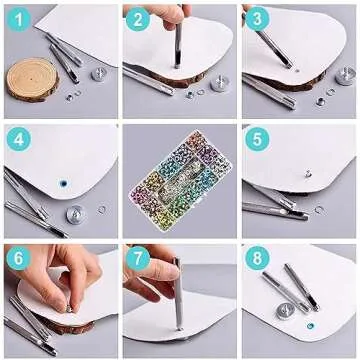 YHNTGB 600 Pcs Metal Eyelets Macaron Grommets Sets with 3 Pieces Installation Tool and Storage Box for Shoes Clothes Crafts Bag DIY Project 0.19 inch 12 Colors