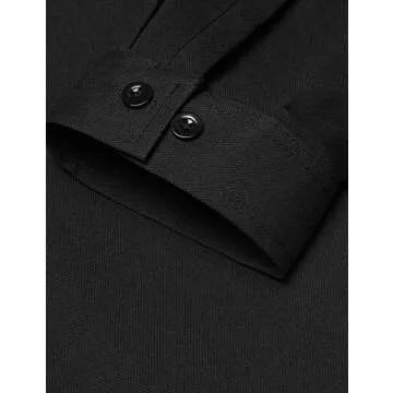 COOFANDY Men's Scottish Ghillie Kilt Shirt for Any Occasion