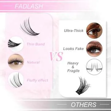 Lash Clusters Extensions 200pcs 30D Individual Cluster Lashes Mixed Tray Black Mink DIY Eyelash Extensions and Under Eyelashes Professional Makeup (30D-0.07-C, 8-16mm)