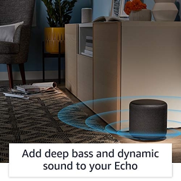 Echo Sub Powerful Subwoofer for Echo Devices