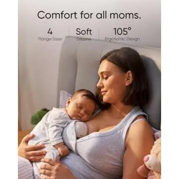 eufy Wearable Breast Pump E10, Hands-Free Electric Breast Pump with App Control, Hospital Grade Suction for More Milk, Personalized Smart Rhythm, Portable, Leak-Proof & Ultra-Quiet