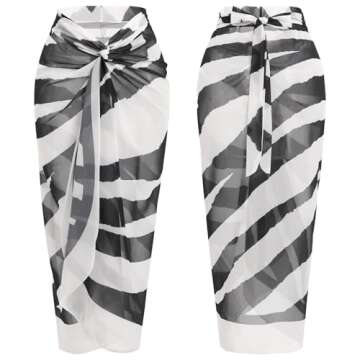 Stylish Women's Push Up Bikini with Cover Ups