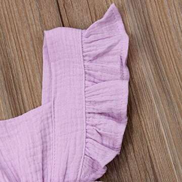 Stylish Newborn Baby Girls Long Sleeve Romper with Collar