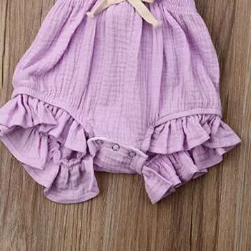 Stylish Newborn Baby Girls Long Sleeve Romper with Collar