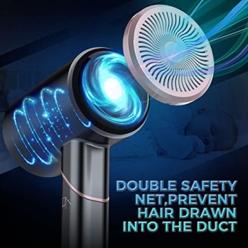 Blow Dryer with Diffuser, Professional Ionic Hair Care