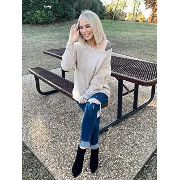 Comfortable BTFBM Women’s Oversized Fall Sweater Online