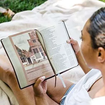 NET, Abide Bible, Leathersoft, Stone, Comfort Print: Holy Bible