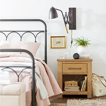 Stone & Beam Deco Black Accordion Wall Sconce - Modern Lighting