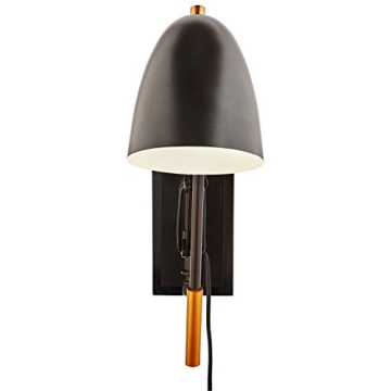 Stone & Beam Deco Black Accordion Wall Sconce - Modern Lighting