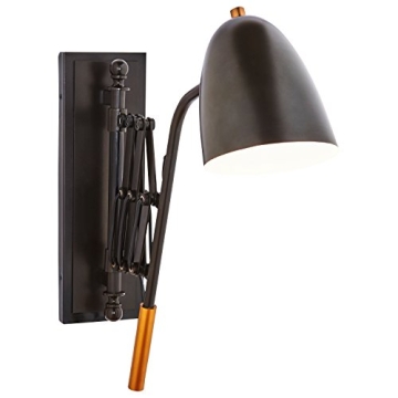 Stone & Beam Deco Black Accordion Wall Sconce - Modern Lighting