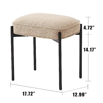 Stylish YOUNIKE Ottoman Vanity Stool for Any Room