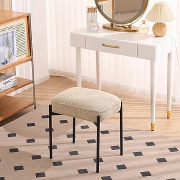 Stylish YOUNIKE Ottoman Vanity Stool for Any Room