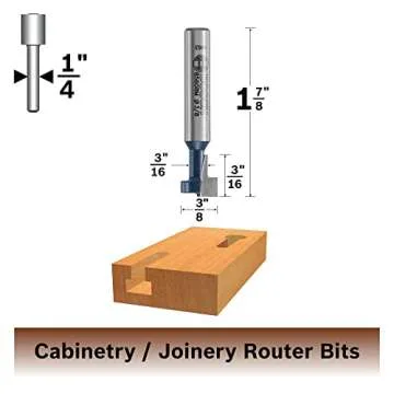 BOSCH 85078 3/8" High Speed Steel Tipped Keyhole Bit