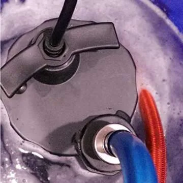 Chromex Tankless Water Heater Flush Kit with Certified Liquid Descaling Solution and 1/6HP Extra Strength Pump