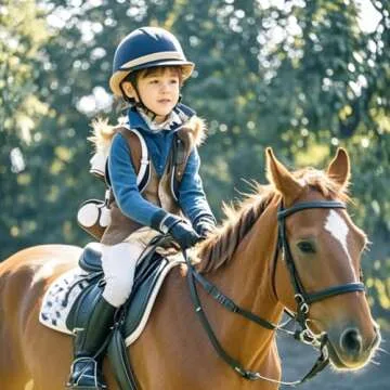 ChinFun Kids Horse Riding Gloves - Lightweight Durable Grip