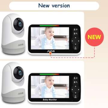 JUAN Baby Monitor - No WiFi, Long Range, Night Vision