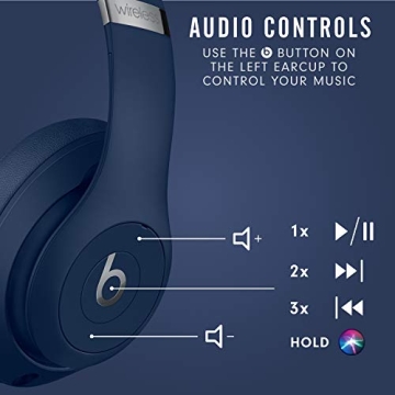 Beats Studio3 Wireless Noise Cancelling Headphones - 22H Battery