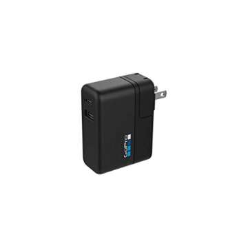GoPro Supercharger International Dual-Port Charger (HERO7 Black/HERO6 Black/HERO5 Black/HERO(2018) -...