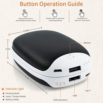 Rechargeable Hand Warmers & Power Bank for All Ages