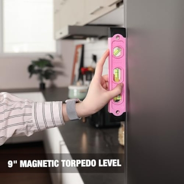 Stylish WORKPRO Pink Tool Kit for Home Repairs and Gifts