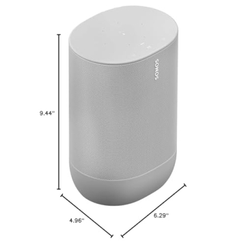 Sonos Move Portable Smart Speaker with Alexa Built-in