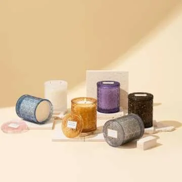 LA JOLIE MUSE Linen Scented Candle 40-Hour Aromatic Burn