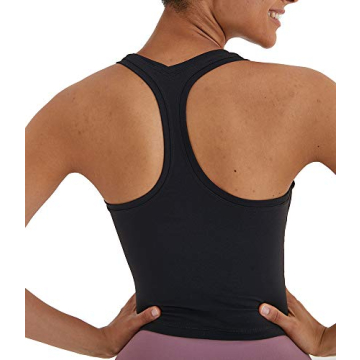 Puedizux Women's Trendy Cropped Workout Tank Tops