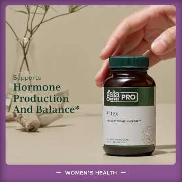 Gaia Herbs Pro Chaste Tree Berry - Herbal Supplements for Menstrual & Menopause Support - Supports Hormone Balance for Women - with Chaste Tree - 60 Vegan Liquid Phyto-Capsules (30 Servings)