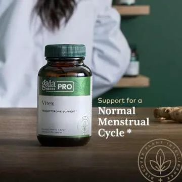 Gaia Herbs Pro Chaste Tree Berry - Herbal Supplements for Menstrual & Menopause Support - Supports Hormone Balance for Women - with Chaste Tree - 60 Vegan Liquid Phyto-Capsules (30 Servings)