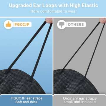 FGCCJP KN95 Disposable Masks 30pcs Individually Wrapped