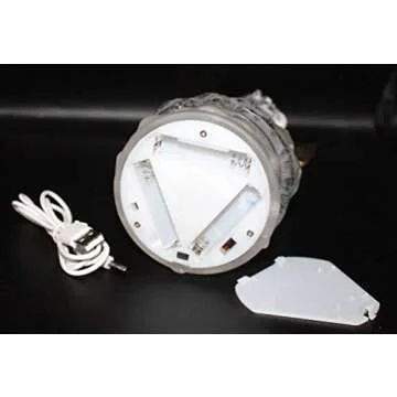 Dalax 12" Angel LED Snow Globe with Color Timed Light