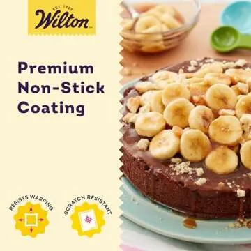 Wilton Excelle Elite Non-Stick Springform Pan - Perfect for Making Cheesecakes, Deep Dish Pizzas, Quiches and More with Easy Release, Steel, 10 x 2.75-Inch