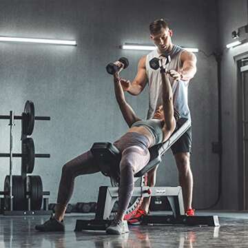 Durable Neoprene Hex Dumbbell Hand Weights for Home Use