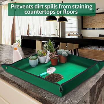 Best Indoor Plant Repotting Mat for Clean Gardening