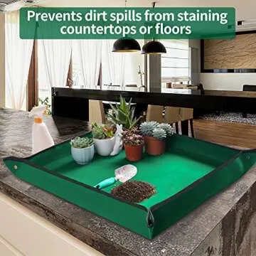 Best Indoor Plant Repotting Mat for Clean Gardening