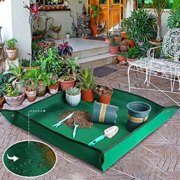 Best Indoor Plant Repotting Mat for Clean Gardening