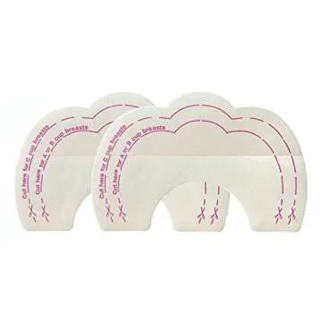 The Perk Up: Adhesive Clear Breast Lifts Push Up Sticky Bra, Waterproof 4 Pcs