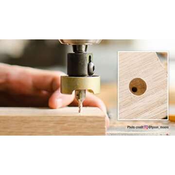 Amana Tool 55229 Carbide Tipped Countersink Drill