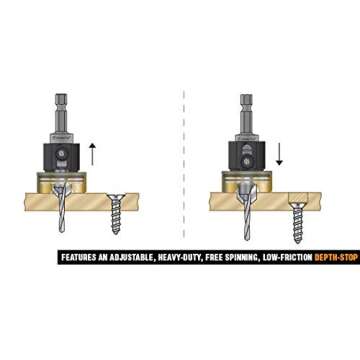 Amana Tool 55229 Carbide Tipped Countersink Drill
