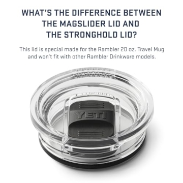 YETI 20 oz Travel Mug - Durable Vacuum Insulated