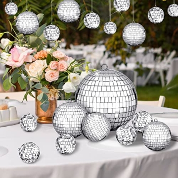 100 Pcs Mirror Disco Balls for Parties and Decorations